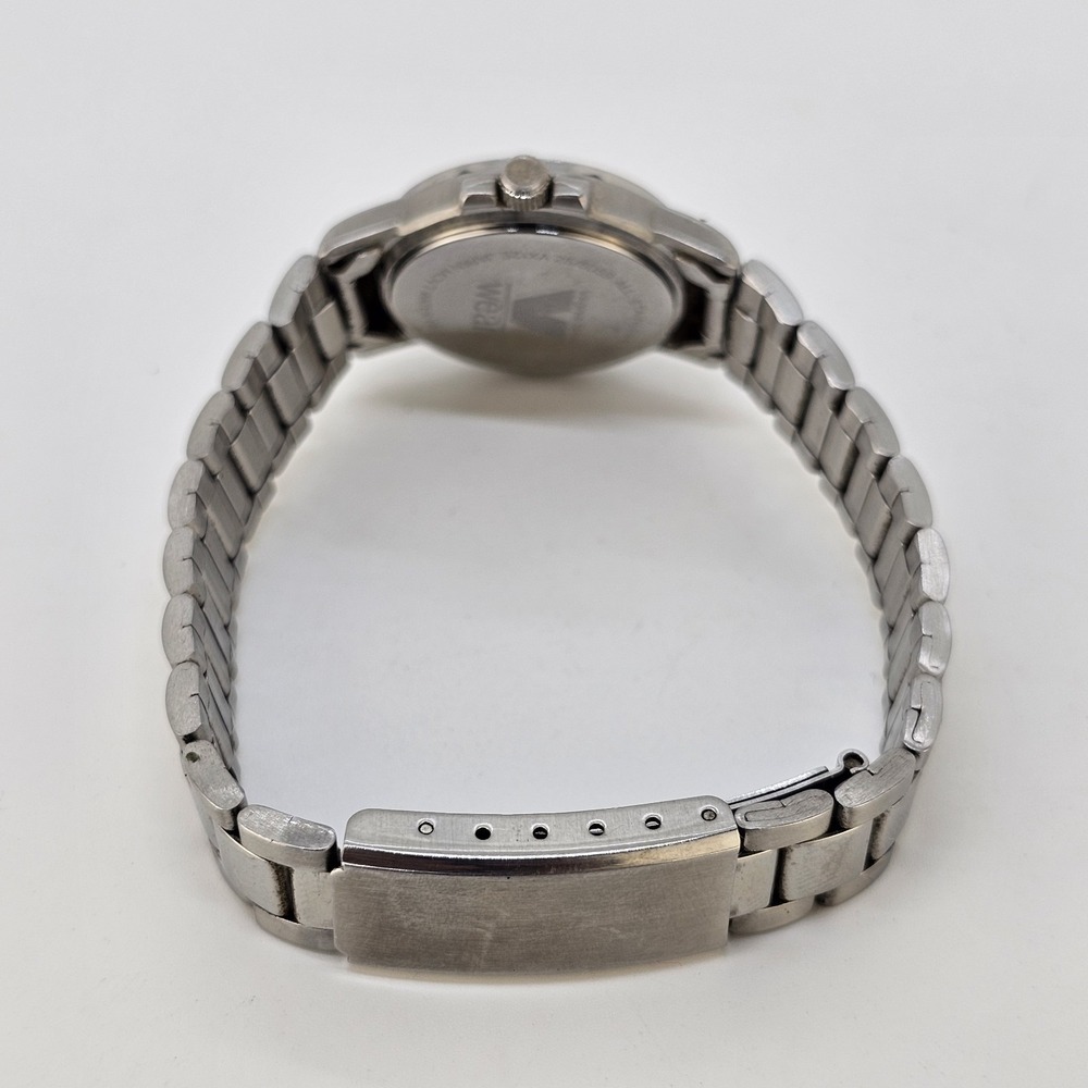 Armitron Women's Watch 26MM White Dial Date Gray Bracelet Band 7" New Battery - Picture 8 of 12